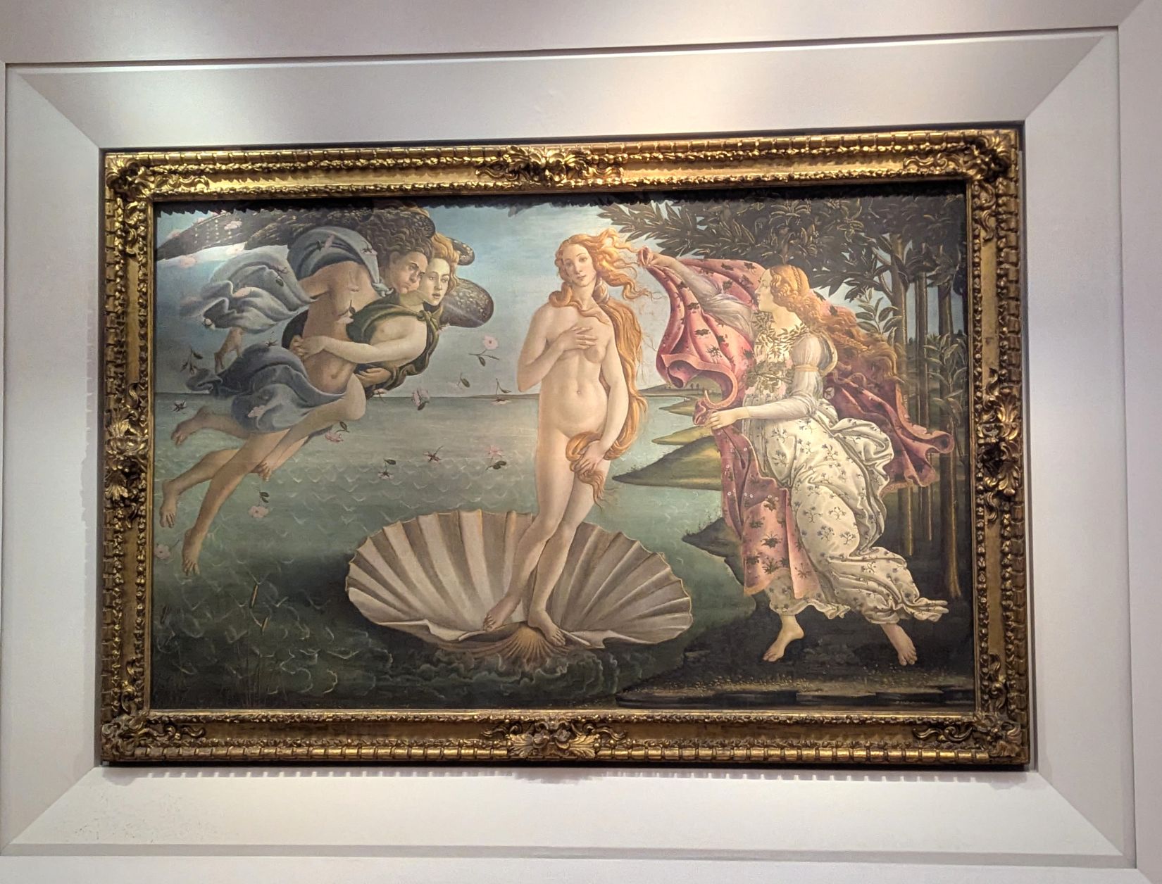 Visiting the Uffizi Gallery in Florence, Italy